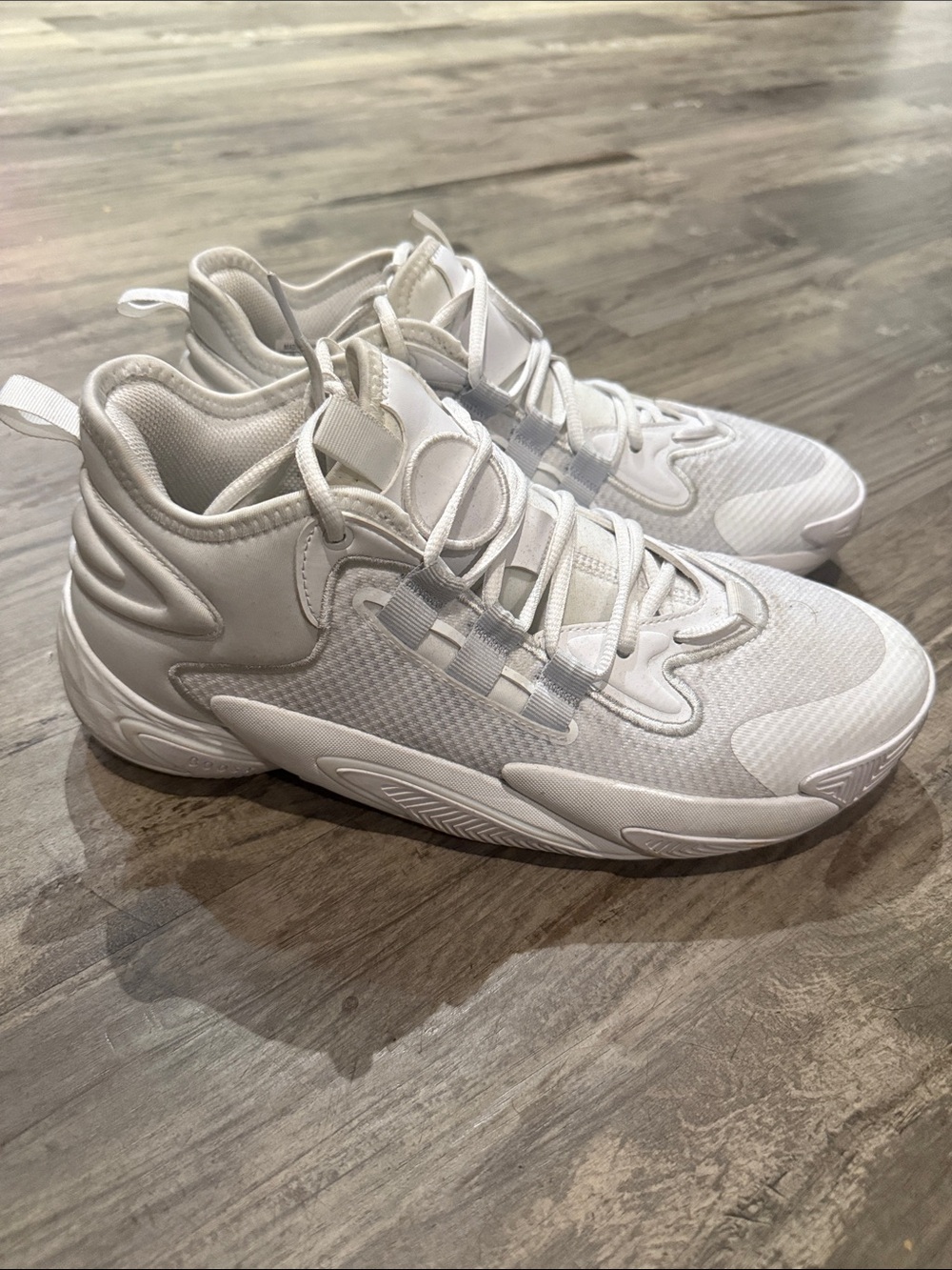 adidas White Men's Athletic Sneakers